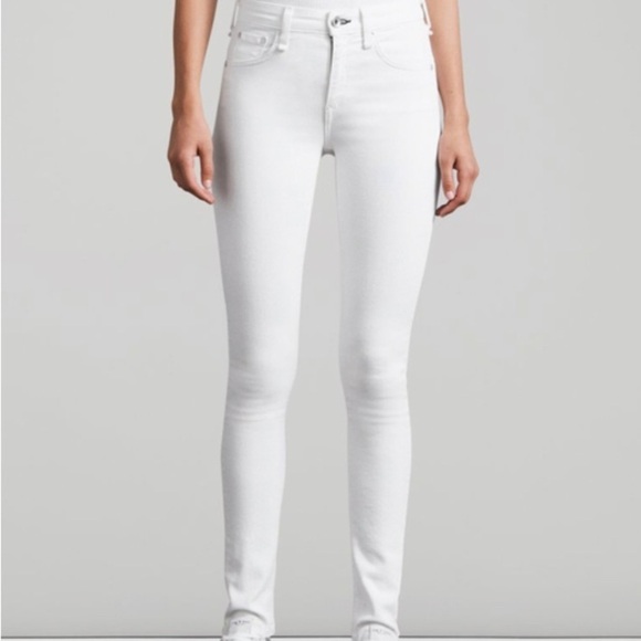 NWT $195 Rag & Bone Blanc Skinny Jeans Size 26 - Picture 1 of 15